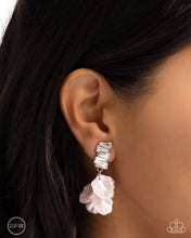 Load image into Gallery viewer, Paparazzi Accessories - Stacked Sprigs - Pink Clip On
