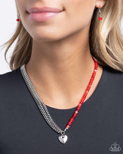Load image into Gallery viewer, Paparazzi Accessories - Squared Sweetheart - Red

