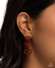 Load image into Gallery viewer, Paparazzi Accessories - Sweetheart Succession - Red

