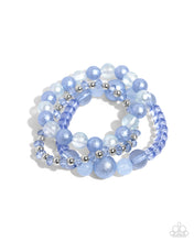 Load image into Gallery viewer, Paparazzi Accessories - Shattered Stack - Blue
