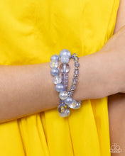 Load image into Gallery viewer, Paparazzi Accessories - Shattered Stack - Blue
