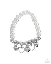 Load image into Gallery viewer, Paparazzi Accessories - Charming Candidate - White
