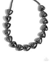 Load image into Gallery viewer, Paparazzi Accessories - Hello Heartstrings - Black
