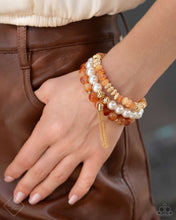Load image into Gallery viewer, Paparazzi Accessories - Marbled Mirage - Orange
