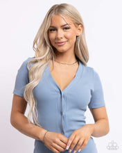 Load image into Gallery viewer, Paparazzi Accessories - Chiseled Candidate - Blue
