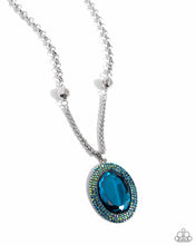 Load image into Gallery viewer, Paparazzi Accessories - Manufactured Majesty - Blue
