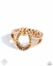 Load image into Gallery viewer, Paparazzi Accessories - Luck Be A LEADER - Gold
