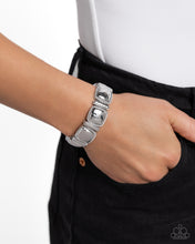 Load image into Gallery viewer, Paparazzi Accessories - Textured Tranquility - Silver
