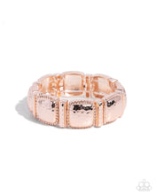 Load image into Gallery viewer, Paparazzi Accessories - Textured Tranquility - Rose Gold
