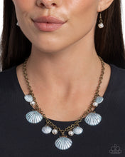 Load image into Gallery viewer, Paparazzi Accessories - Seashell Sophistication - Brass
