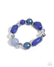 Load image into Gallery viewer, Paparazzi Accessories - Beaded Backing - Blue
