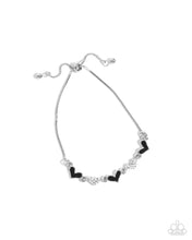 Load image into Gallery viewer, Paparazzi Accessories - Heart-struck Hype - Black
