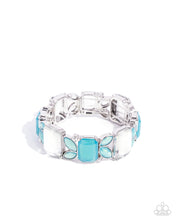 Load image into Gallery viewer, Paparazzi Accessories - Lavish Laurels - Blue
