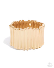 Load image into Gallery viewer, Paparazzi Accessories - Warped Welding - Gold
