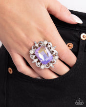 Load image into Gallery viewer, Paparazzi Accessories - Framed Flourish - Purple
