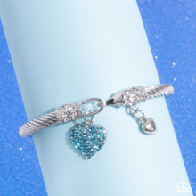 Load image into Gallery viewer, Paparazzi Accessories - Heart Hour - Blue
