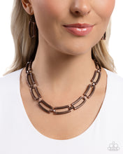 Load image into Gallery viewer, Paparazzi Accessories - Technical Texture - Copper
