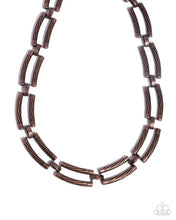 Load image into Gallery viewer, Paparazzi Accessories - Technical Texture - Copper
