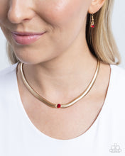 Load image into Gallery viewer, Paparazzi Accessories - Stunning Solitaire - Red
