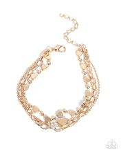Load image into Gallery viewer, Paparazzi Accessories - Endearing Ending - Gold
