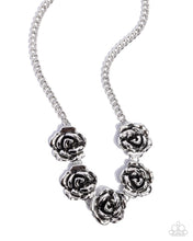 Load image into Gallery viewer, Paparazzi Accessories - Refreshing Roses - Silver
