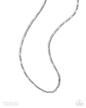 Load image into Gallery viewer, Paparazzi Accessories - Pondering Paperclip - Silver
