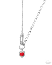 Load image into Gallery viewer, Paparazzi Accessories - Valuable Valor - Red
