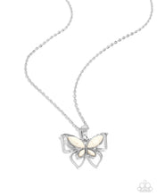 Load image into Gallery viewer, Paparazzi Accessories - Papillon Persuasion - White
