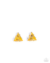 Load image into Gallery viewer, Paparazzi Accessories - Triangular Twinkle - Yellow
