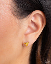 Load image into Gallery viewer, Paparazzi Accessories - Triangular Twinkle - Yellow

