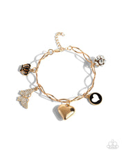 Load image into Gallery viewer, Paparazzi Accessories - Lullaby Lucky - Gold
