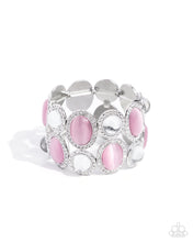 Load image into Gallery viewer, Paparazzi Accessories - Affixed Appeal - Pink
