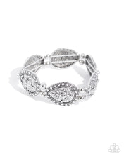 Load image into Gallery viewer, Paparazzi Accessories - Roaring Rose - Silver
