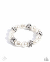 Load image into Gallery viewer, Paparazzi Accessories - High-Class Headline - White
