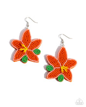Load image into Gallery viewer, Paparazzi Accessories - Seed Bead Symmetry - Orange

