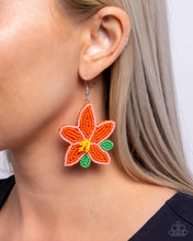 Load image into Gallery viewer, Paparazzi Accessories - Seed Bead Symmetry - Orange
