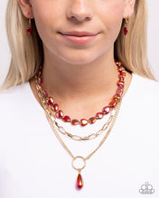 Load image into Gallery viewer, Paparazzi Accessories - Admirable Affection - Red
