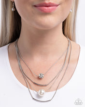 Load image into Gallery viewer, Paparazzi Accessories - Phenomenal Pearls - White
