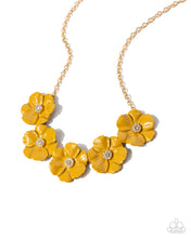 Load image into Gallery viewer, Paparazzi Accessories - Floral Favor - Yellow
