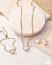 Load image into Gallery viewer, Paparazzi Accessories - Courting Collection - Complete Look - Gold
