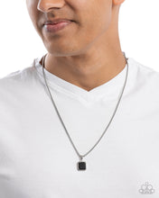 Load image into Gallery viewer, Paparazzi Accessories - Valiant Validation - Black
