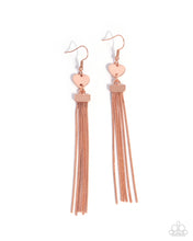 Load image into Gallery viewer, Paparazzi Accessories - Smitten Sequence - Copper
