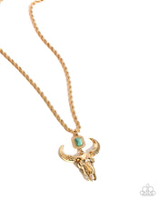 Load image into Gallery viewer, Paparazzi Accessories - Longhorn Leisure - Gold
