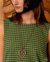 Load image into Gallery viewer, Paparazzi Accessories - Lets HEART At the Very Beginning - Copper
