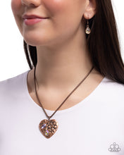 Load image into Gallery viewer, Paparazzi Accessories - Outgoing Opulence - Copper
