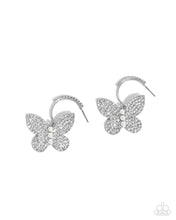 Load image into Gallery viewer, Paparazzi Accessories - Butterfly Boundary - White
