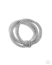 Load image into Gallery viewer, Paparazzi Accessories - Faceted Facade - Silver
