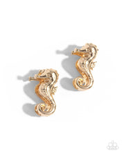 Load image into Gallery viewer, Paparazzi Accessories - Sea Horse Statement - Gold
