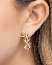 Load image into Gallery viewer, Paparazzi Accessories - Sea Horse Statement - Gold
