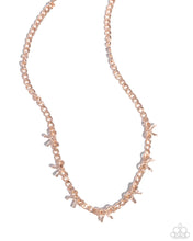 Load image into Gallery viewer, Paparazzi Accessories - BOW the Knee - Rose Gold
